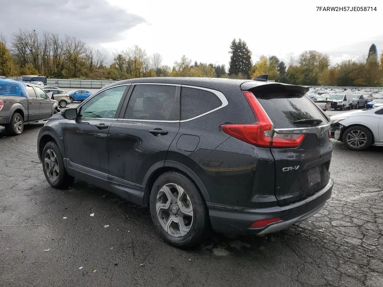 2018 Honda Cr-V Ex VIN: 7FARW2H57JE058714 Lot: 79582554