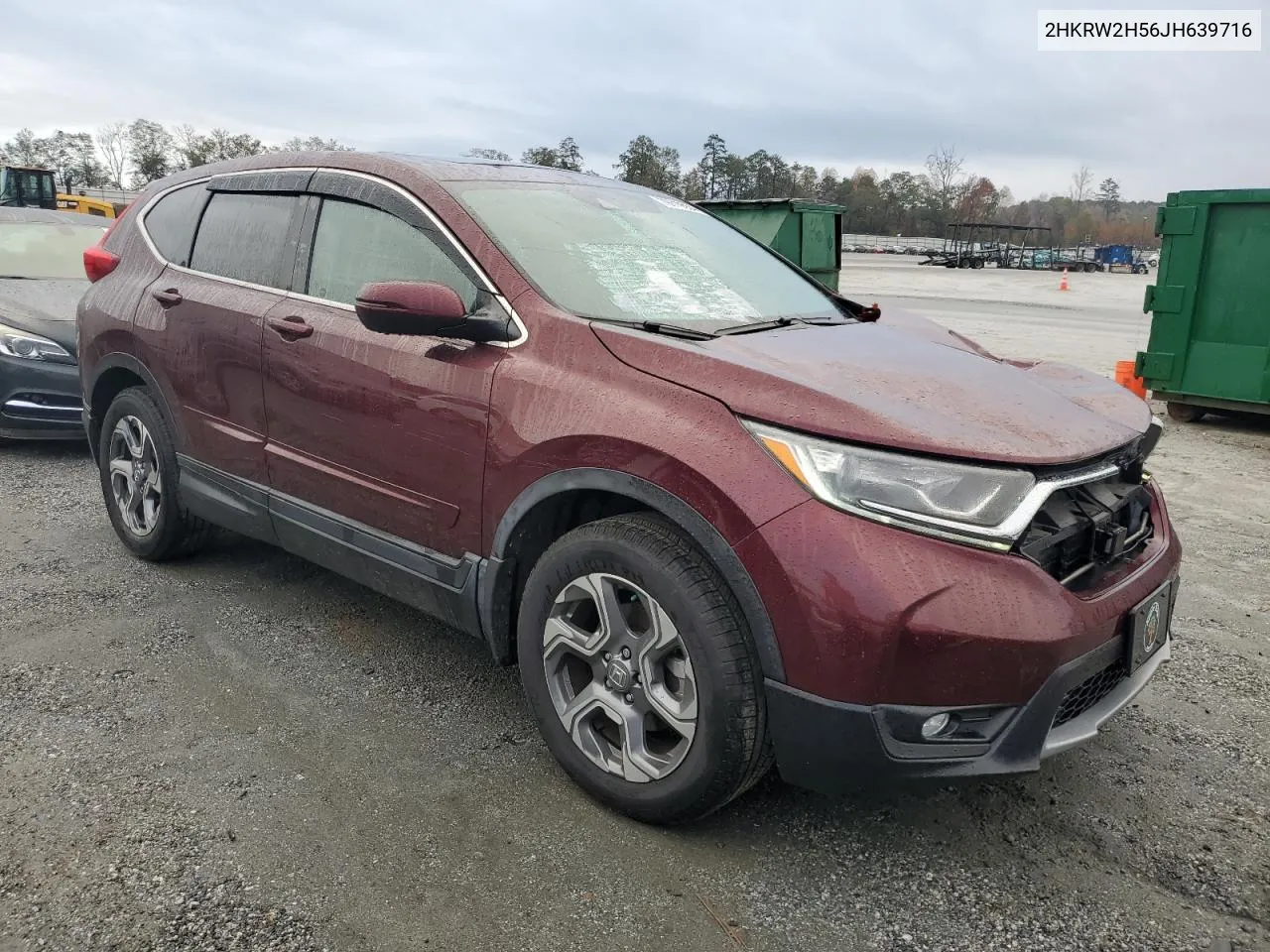 2018 Honda Cr-V Ex VIN: 2HKRW2H56JH639716 Lot: 79719554