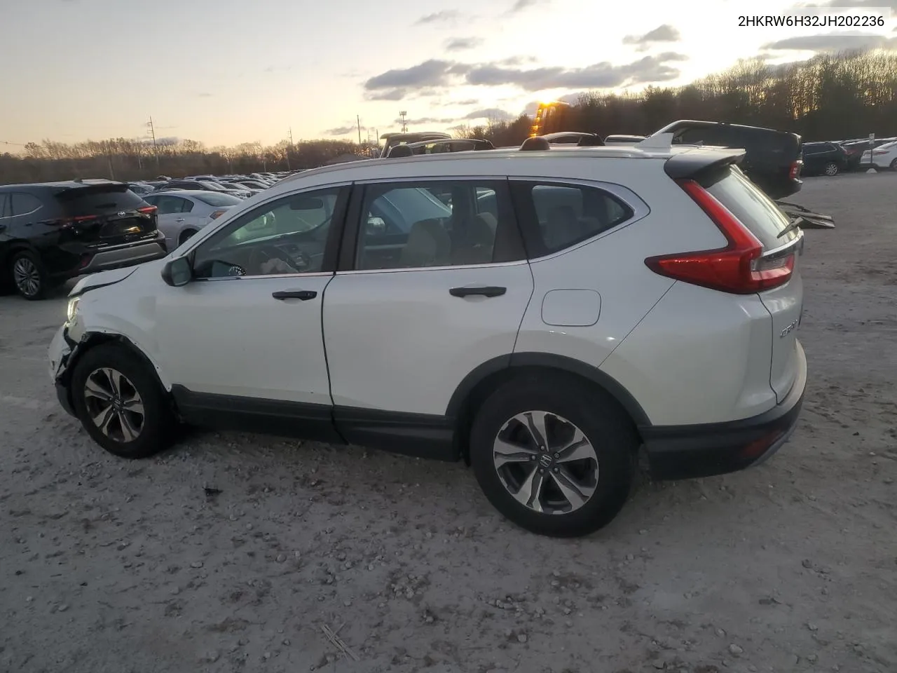 2018 Honda Cr-V Lx VIN: 2HKRW6H32JH202236 Lot: 79810134