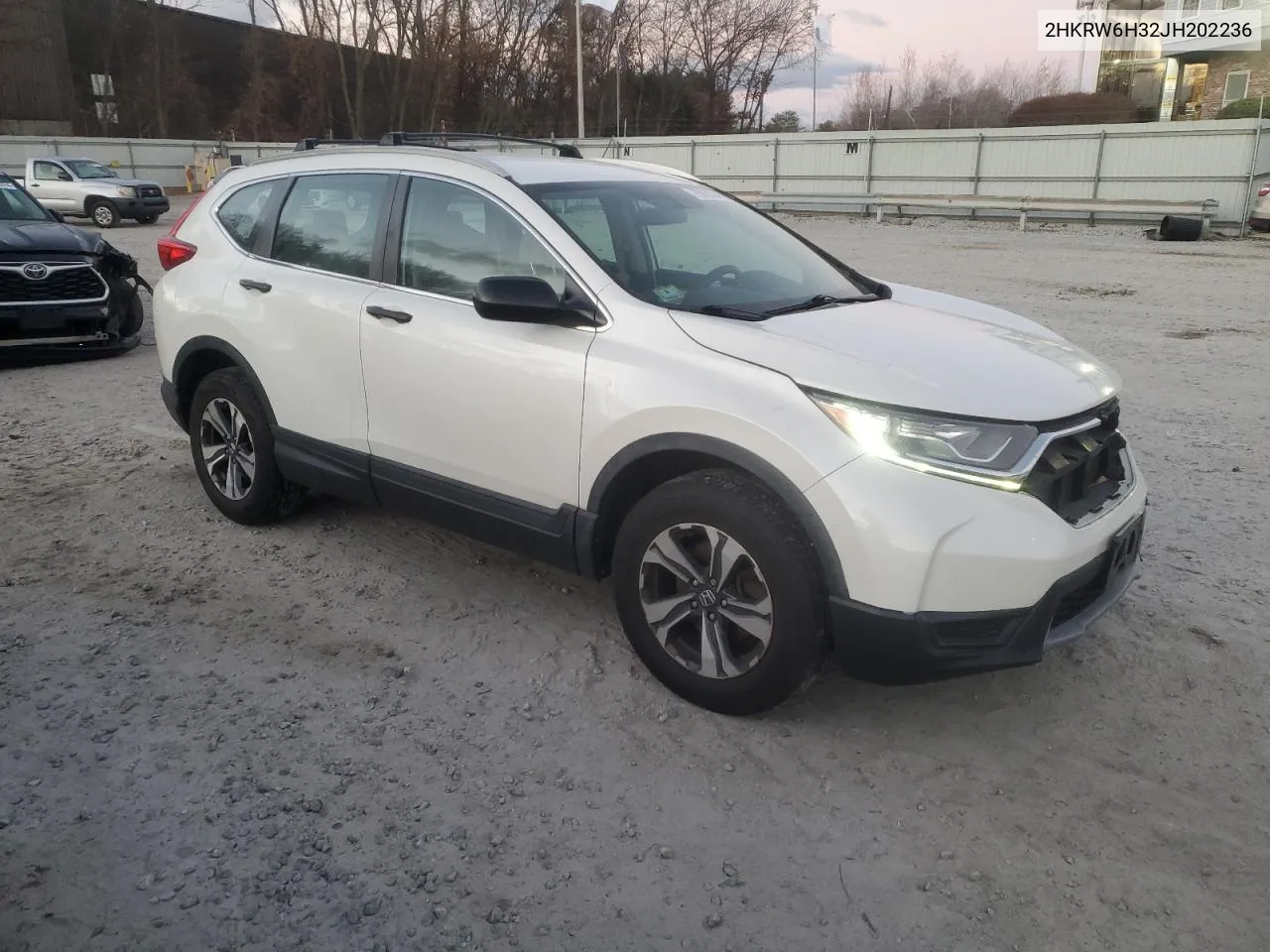 2018 Honda Cr-V Lx VIN: 2HKRW6H32JH202236 Lot: 79810134