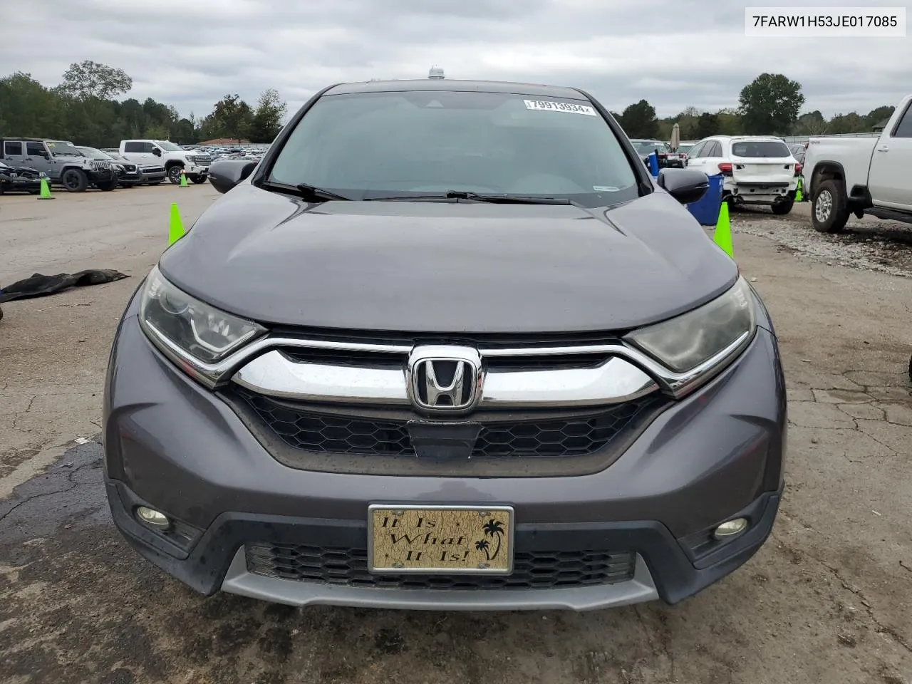 2018 Honda Cr-V Ex VIN: 7FARW1H53JE017085 Lot: 79913934