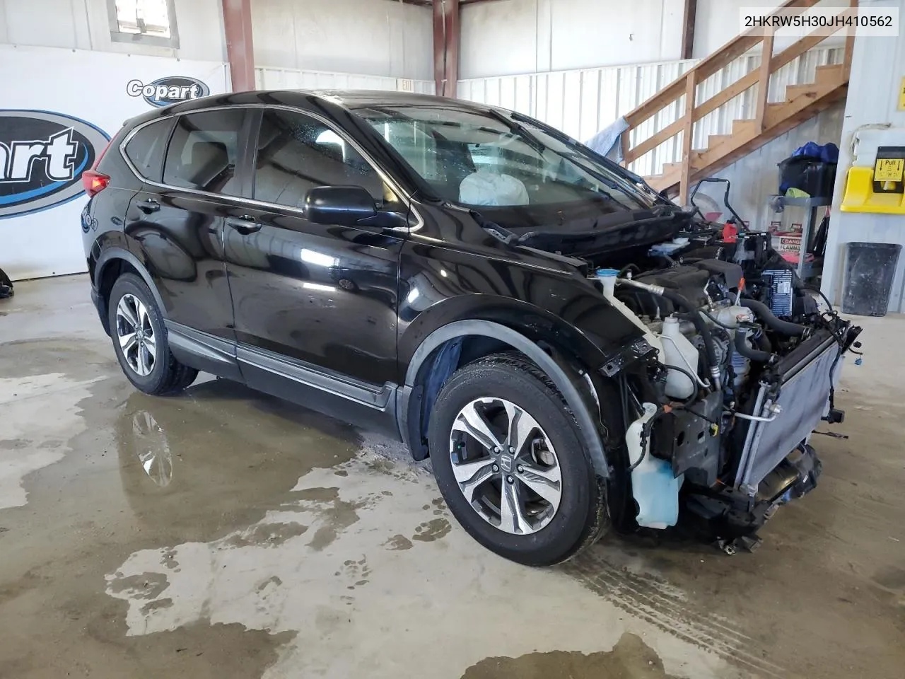 2018 Honda Cr-V Lx VIN: 2HKRW5H30JH410562 Lot: 80233294