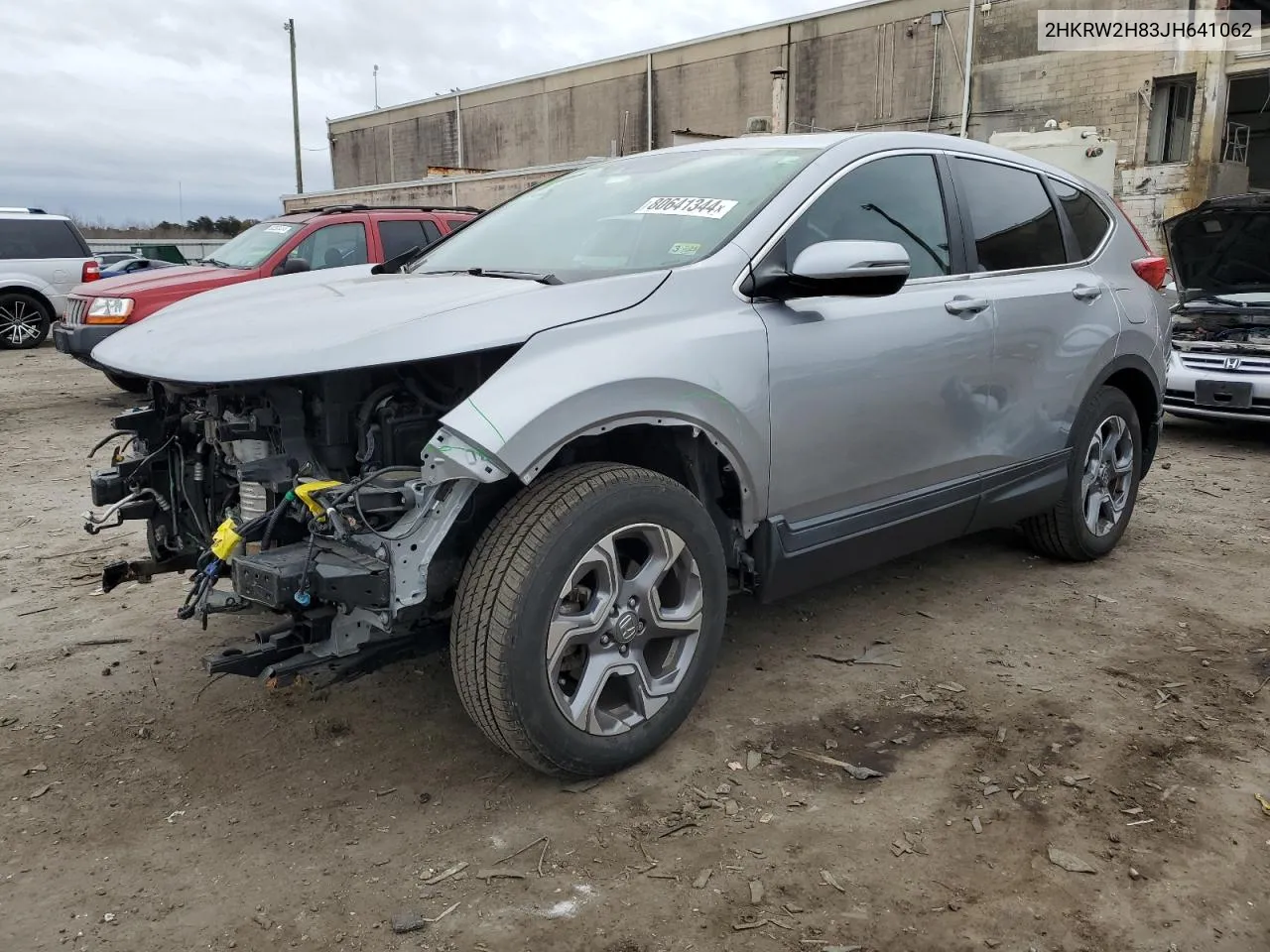 2018 Honda Cr-V Exl VIN: 2HKRW2H83JH641062 Lot: 80641344