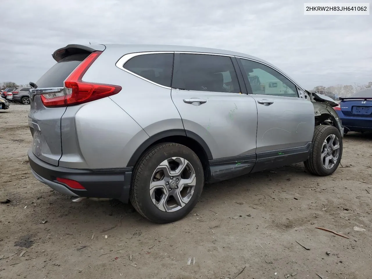 2018 Honda Cr-V Exl VIN: 2HKRW2H83JH641062 Lot: 80641344