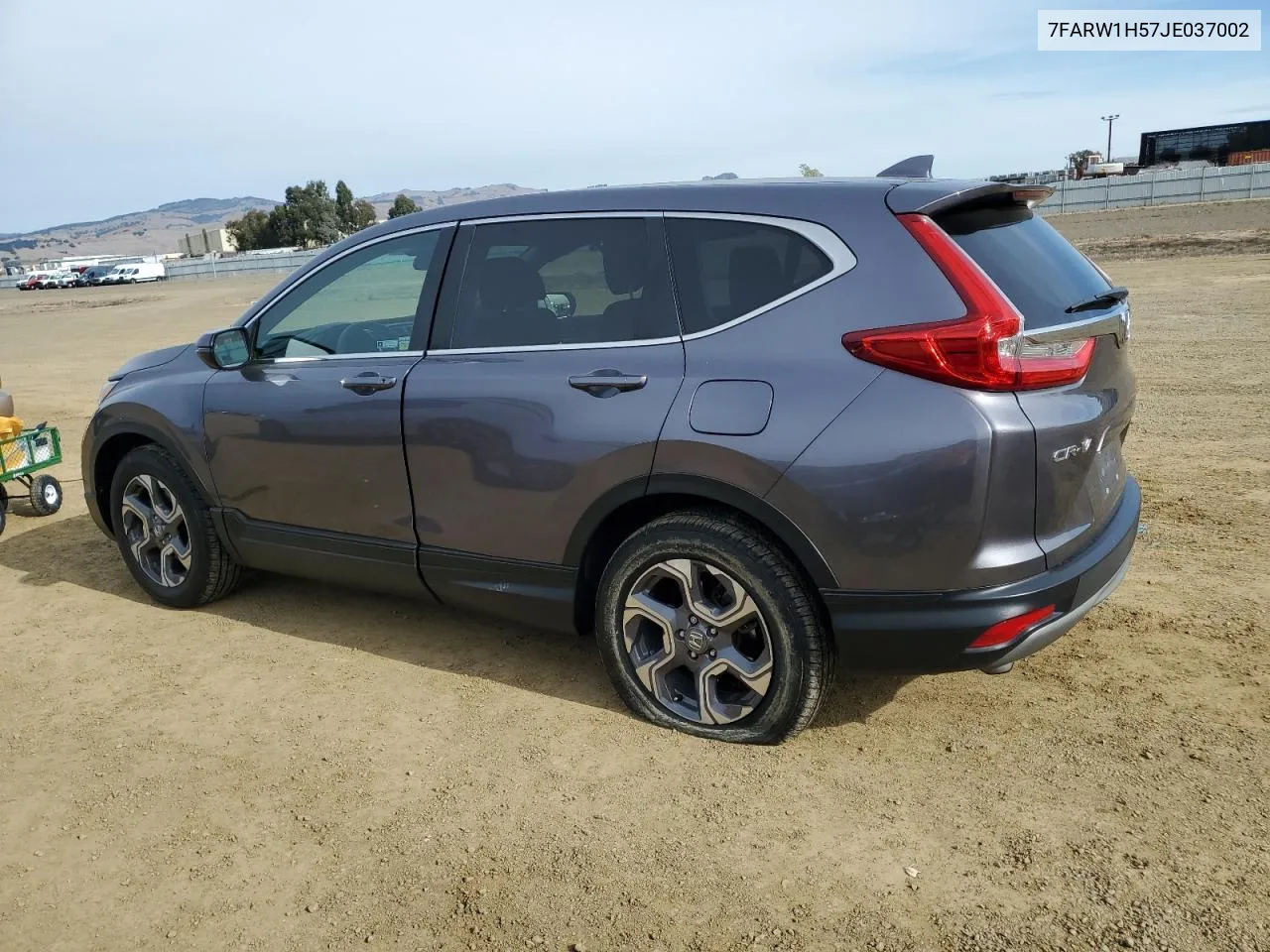 2018 Honda Cr-V Ex VIN: 7FARW1H57JE037002 Lot: 81310344