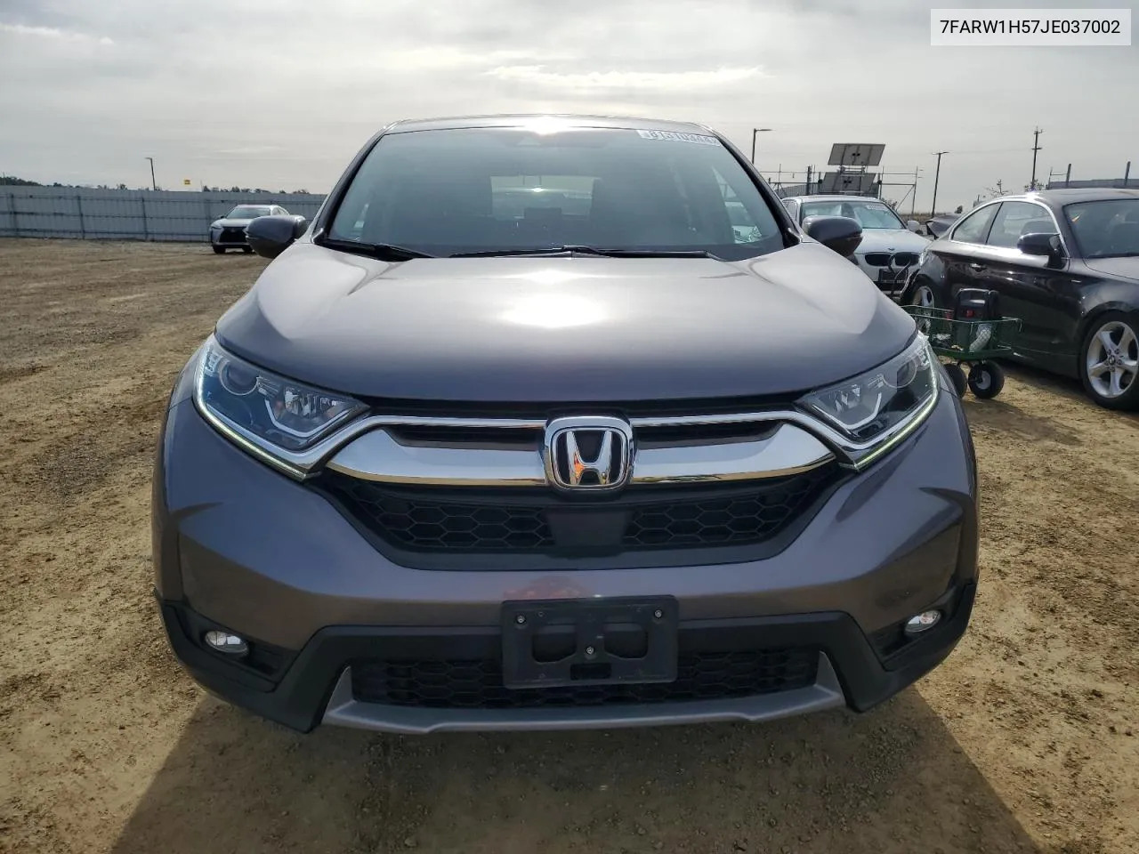 2018 Honda Cr-V Ex VIN: 7FARW1H57JE037002 Lot: 81310344