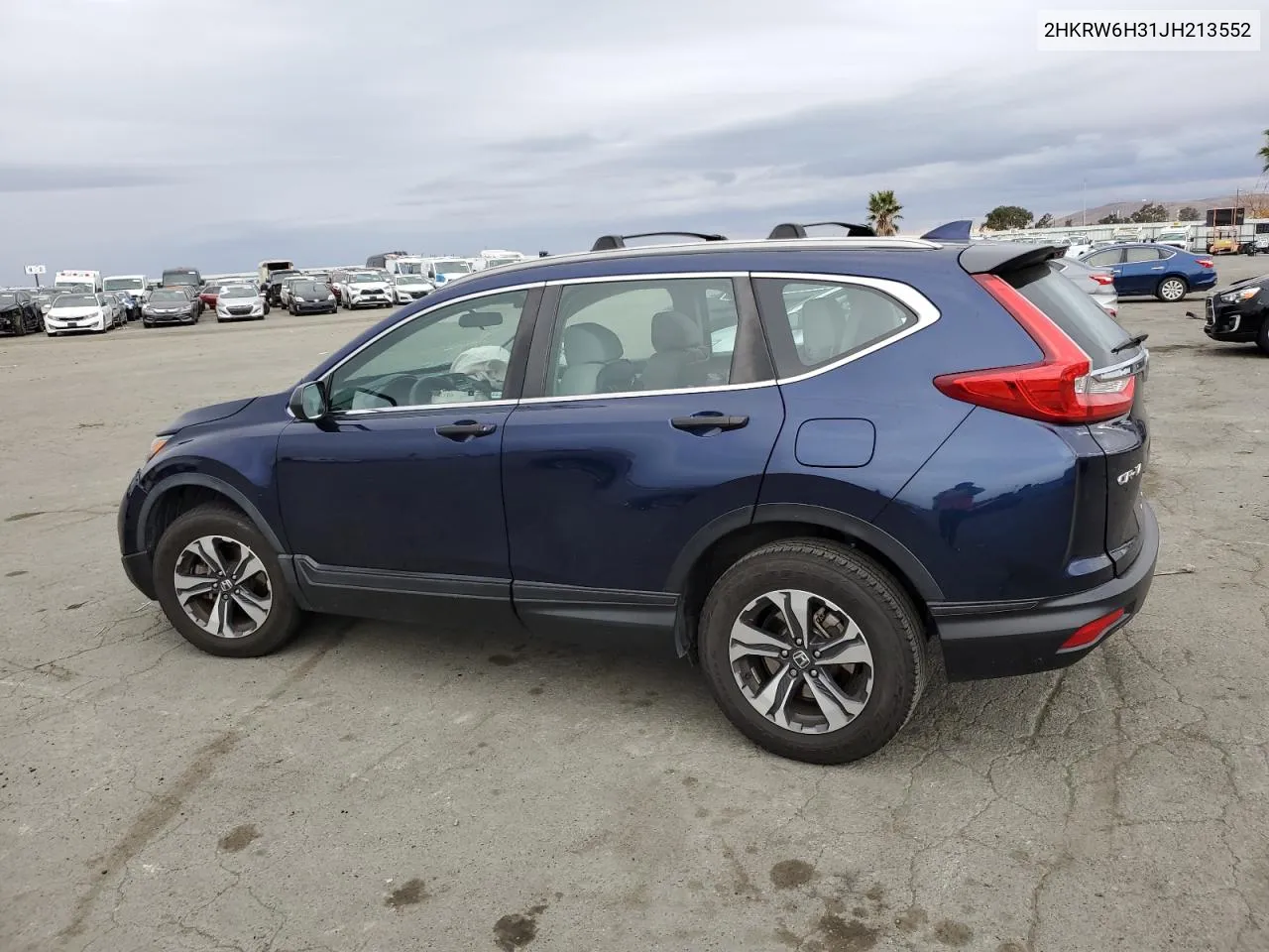 2018 Honda Cr-V Lx VIN: 2HKRW6H31JH213552 Lot: 81402554