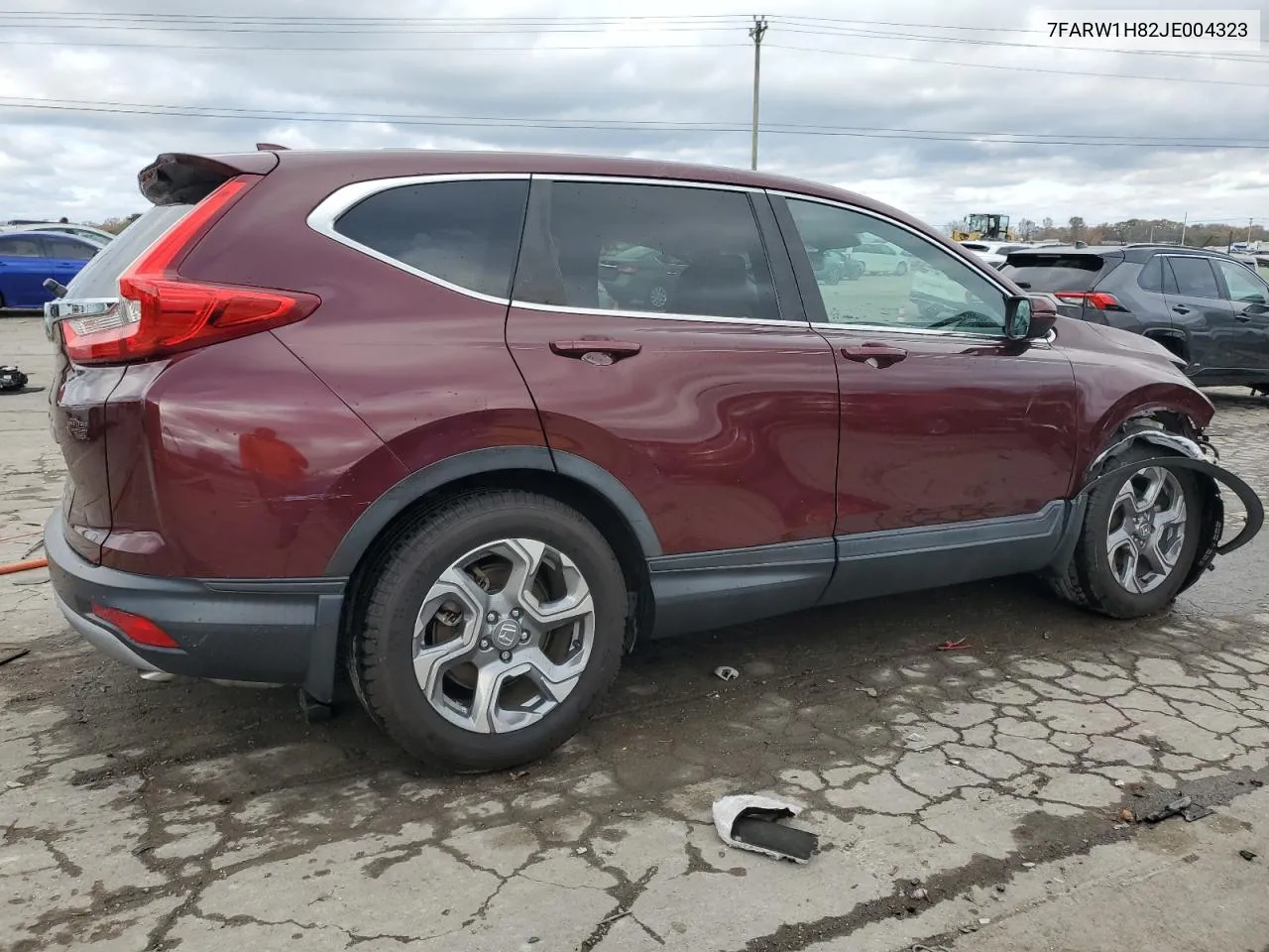 2018 Honda Cr-V Exl VIN: 7FARW1H82JE004323 Lot: 81618194