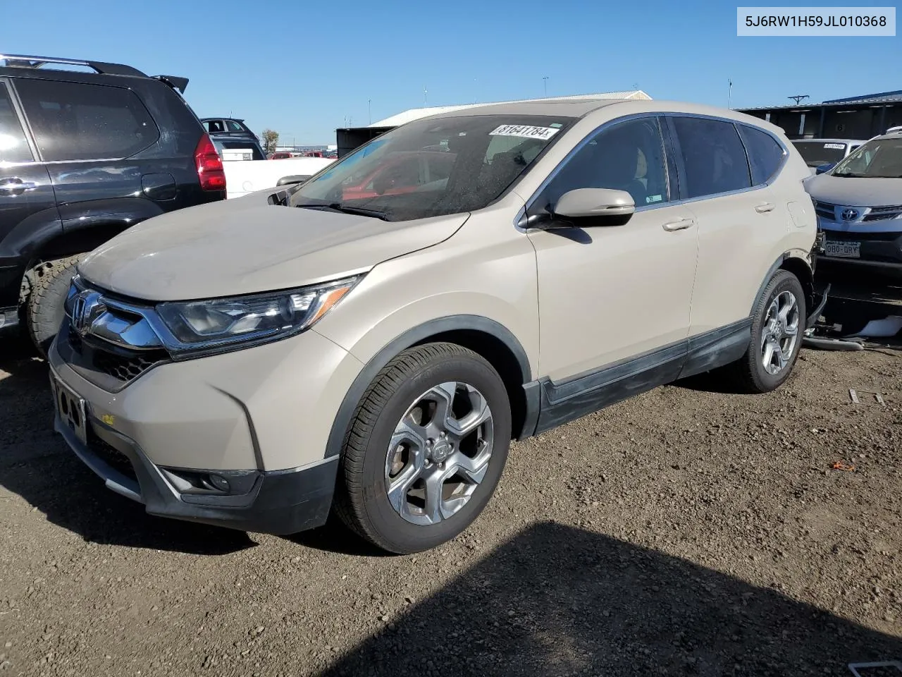 2018 Honda Cr-V Ex VIN: 5J6RW1H59JL010368 Lot: 81641784