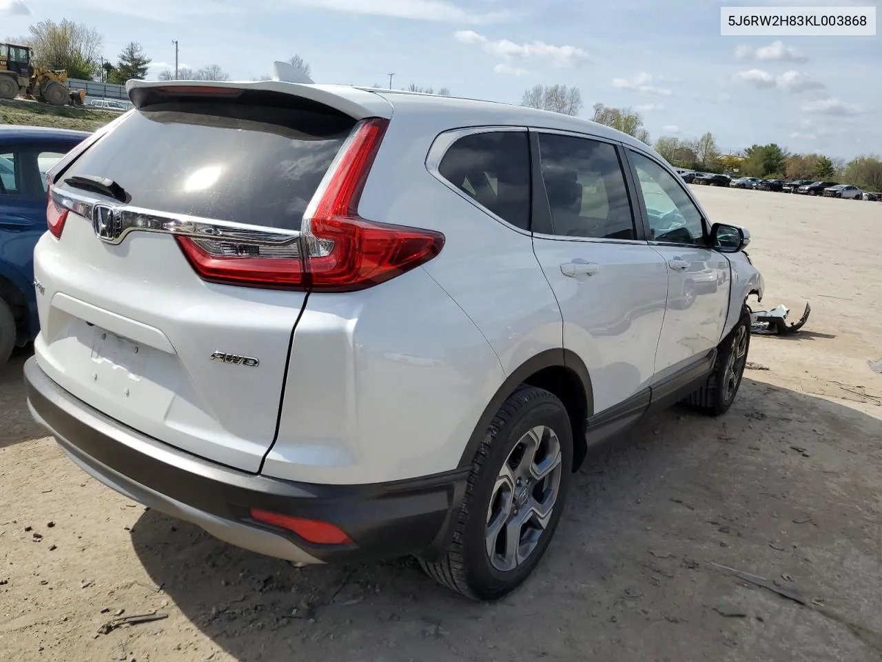 2019 Honda Cr-V Exl VIN: 5J6RW2H83KL003868 Lot: 49046984