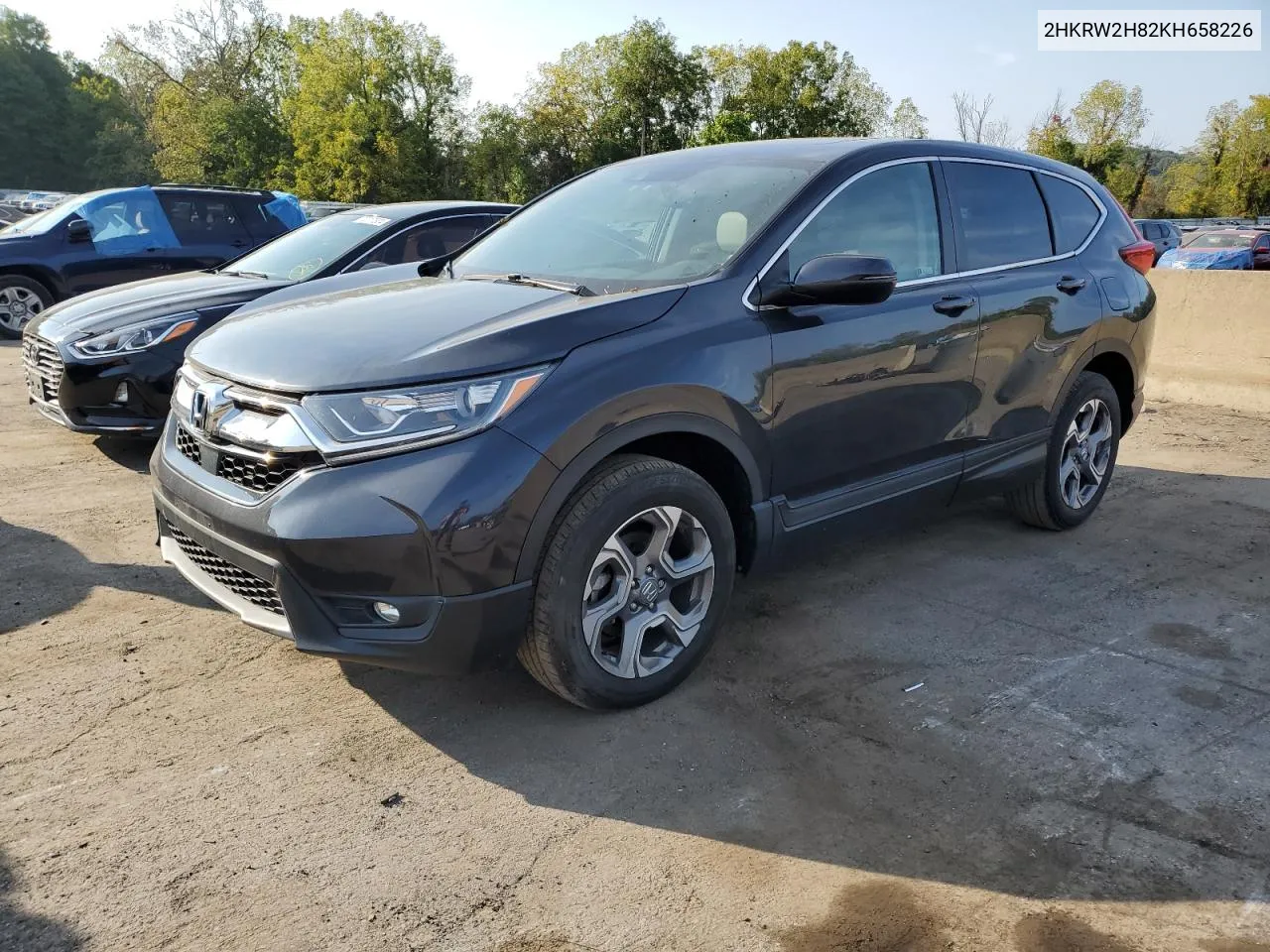 2019 Honda Cr-V Exl VIN: 2HKRW2H82KH658226 Lot: 50376374