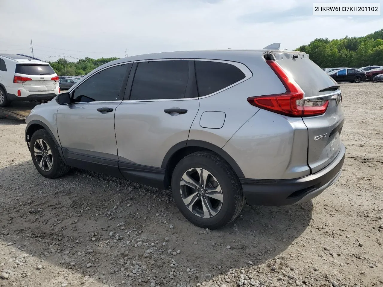 2019 Honda Cr-V Lx VIN: 2HKRW6H37KH201102 Lot: 56325054