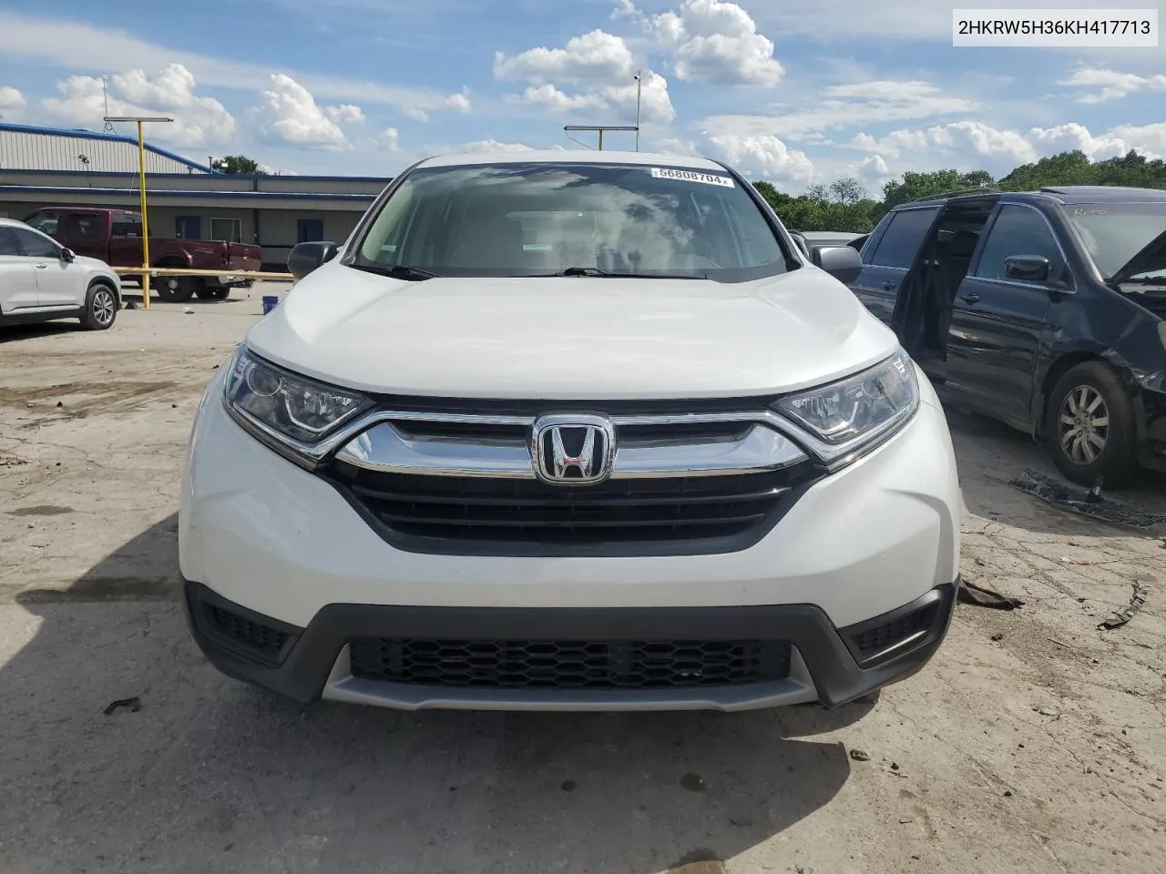 2019 Honda Cr-V Lx VIN: 2HKRW5H36KH417713 Lot: 56808704