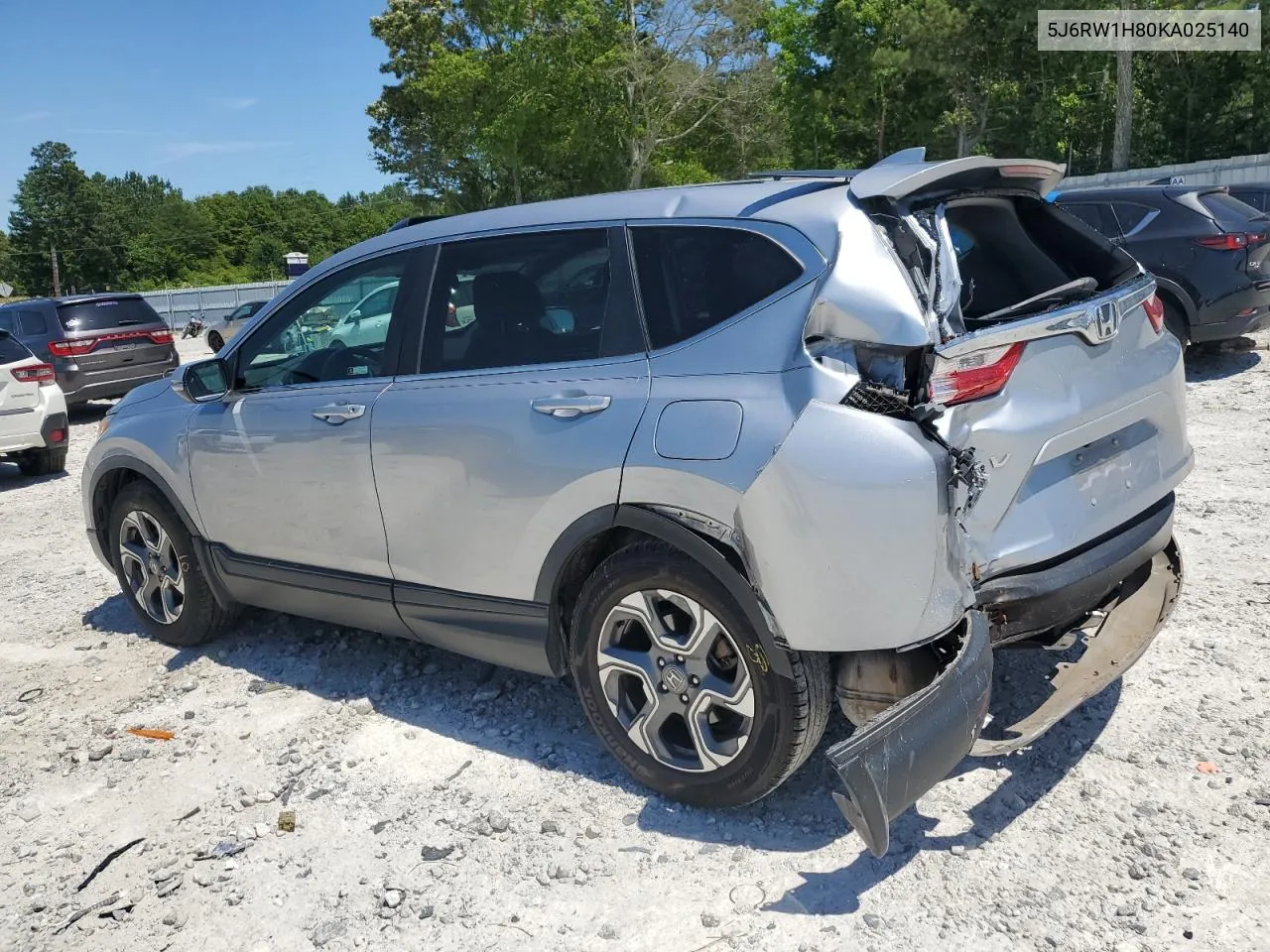 2019 Honda Cr-V Exl VIN: 5J6RW1H80KA025140 Lot: 57017994