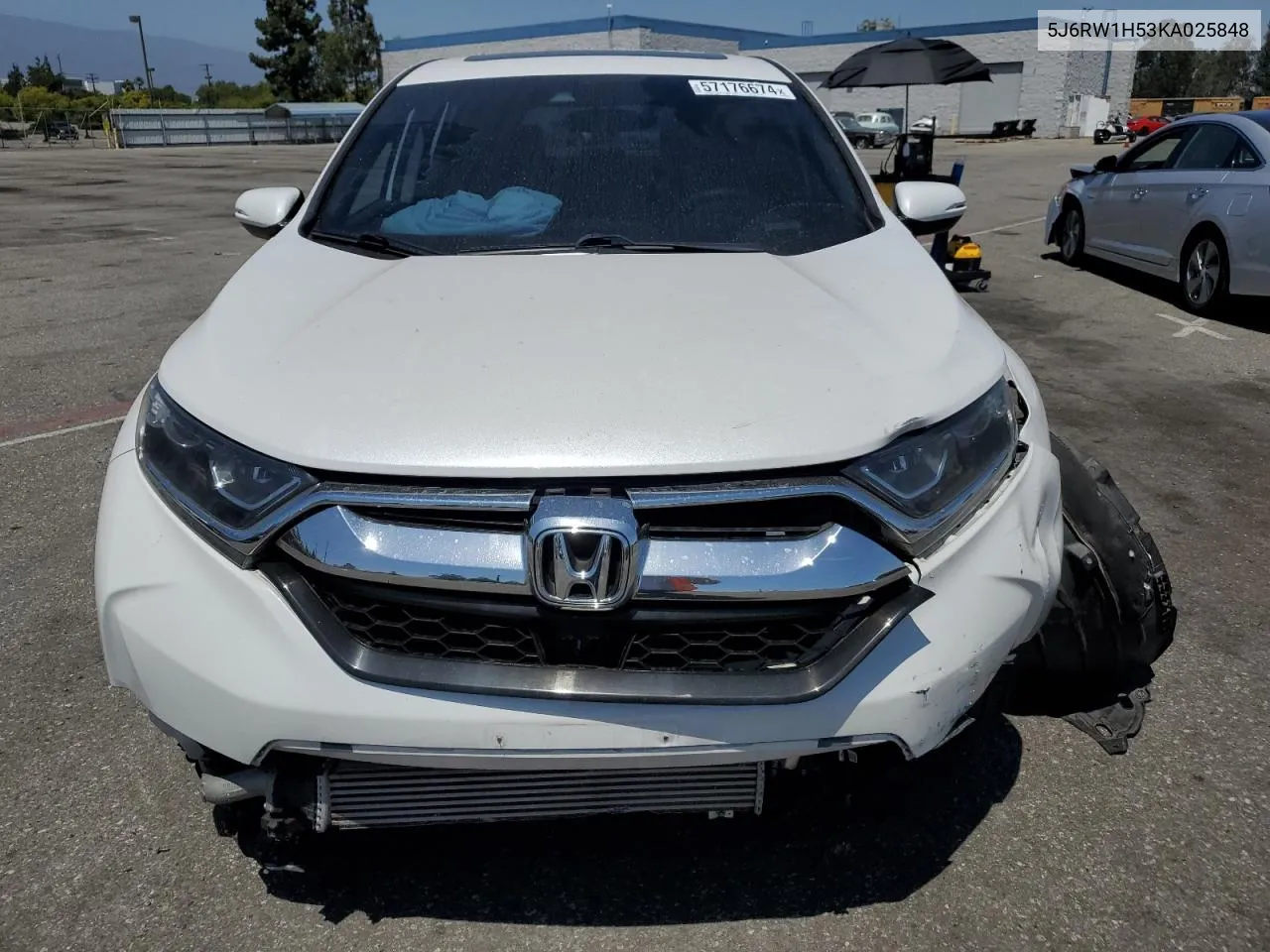 5J6RW1H53KA025848 2019 Honda Cr-V Ex