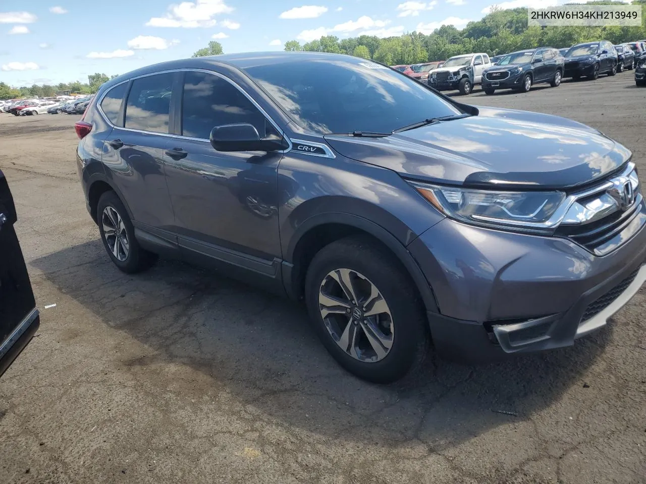 2HKRW6H34KH213949 2019 Honda Cr-V Lx