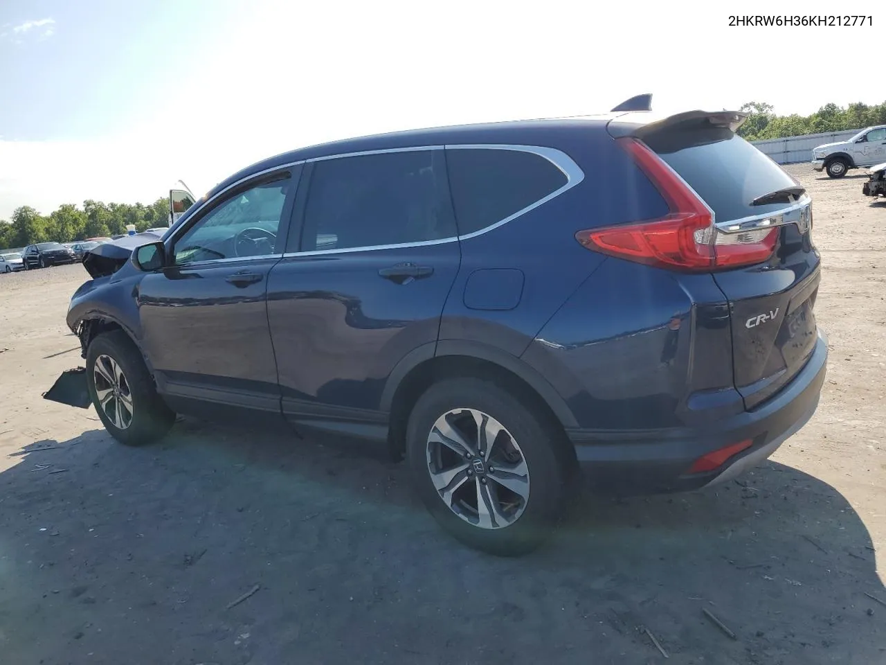 2019 Honda Cr-V Lx VIN: 2HKRW6H36KH212771 Lot: 58128304