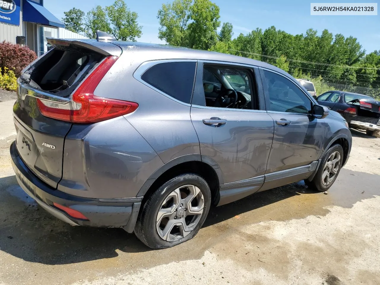 2019 Honda Cr-V Ex VIN: 5J6RW2H54KA021328 Lot: 58509844