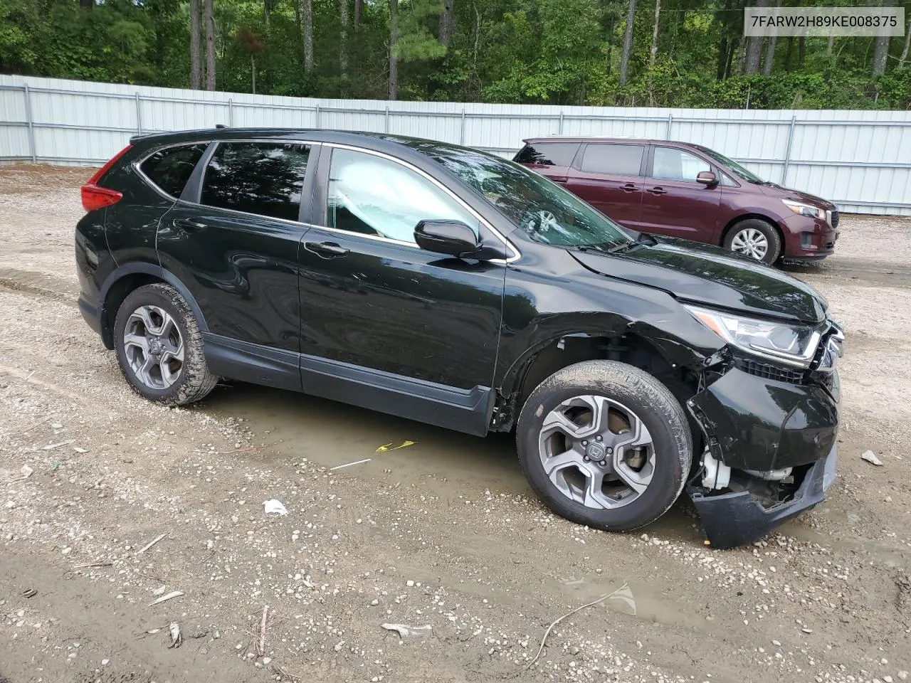 2019 Honda Cr-V Exl VIN: 7FARW2H89KE008375 Lot: 60185083