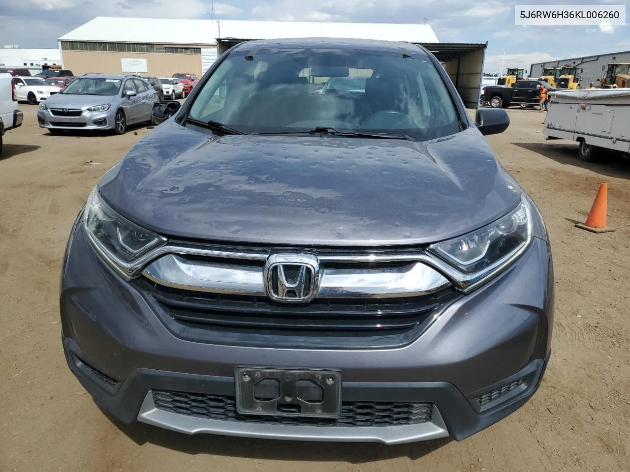 2019 Honda Cr-V Lx VIN: 5J6RW6H36KL006260 Lot: 60438804