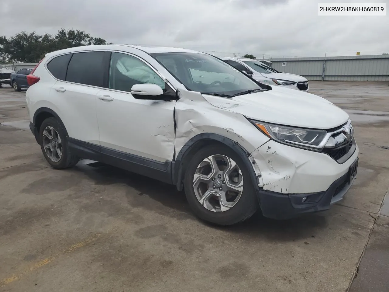 2019 Honda Cr-V Exl VIN: 2HKRW2H86KH660819 Lot: 61868654