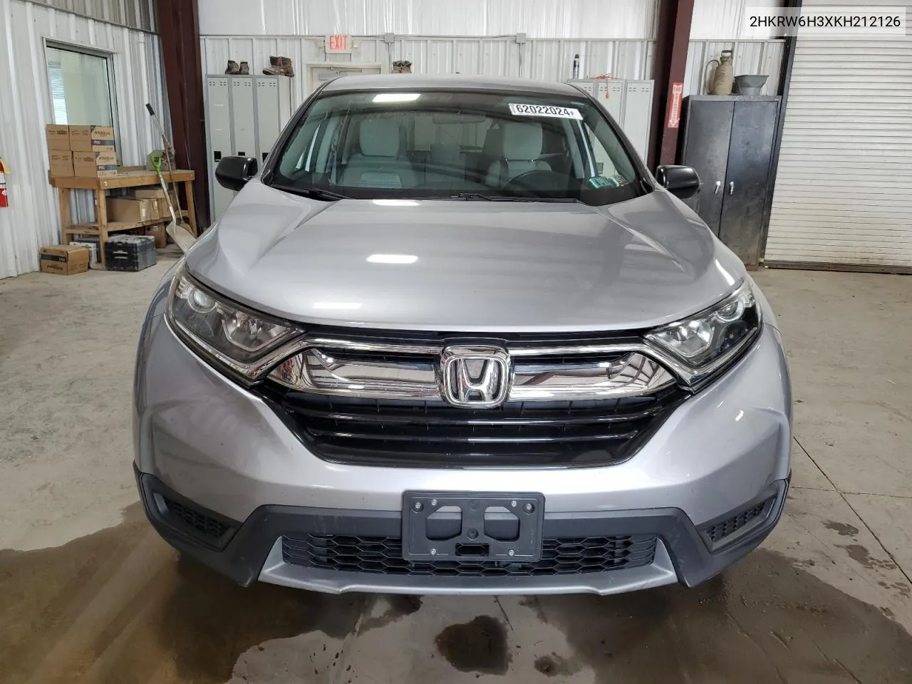 2019 Honda Cr-V Lx VIN: 2HKRW6H3XKH212126 Lot: 62022024