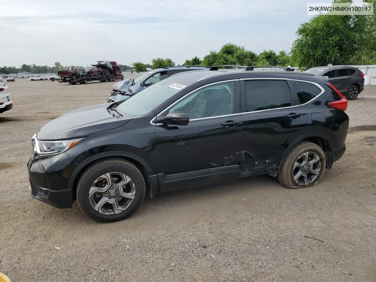 2019 Honda Cr-V Exl VIN: 2HKRW2H84KH100197 Lot: 62216634