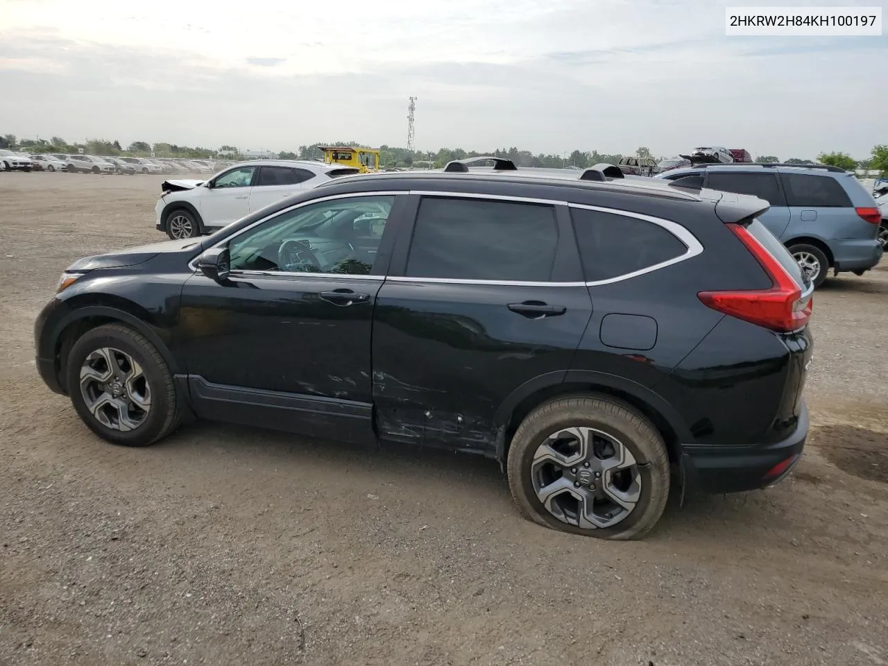 2019 Honda Cr-V Exl VIN: 2HKRW2H84KH100197 Lot: 62216634