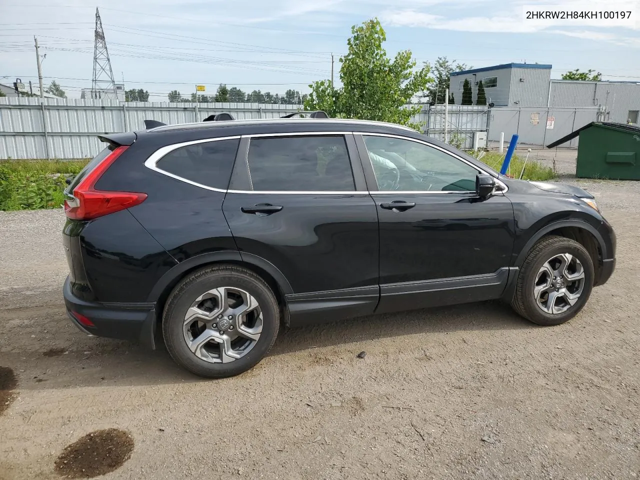 2019 Honda Cr-V Exl VIN: 2HKRW2H84KH100197 Lot: 62216634