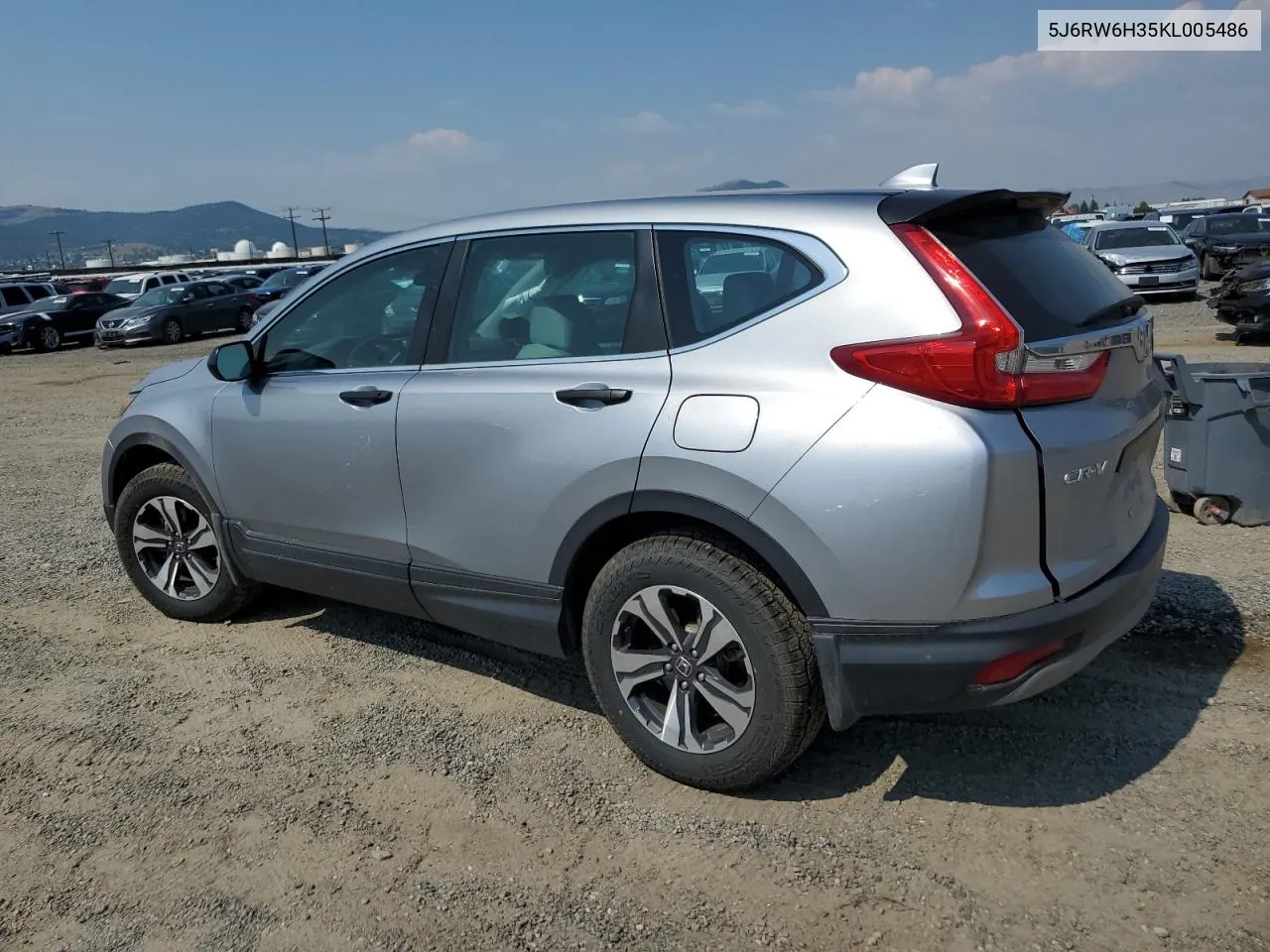 5J6RW6H35KL005486 2019 Honda Cr-V Lx