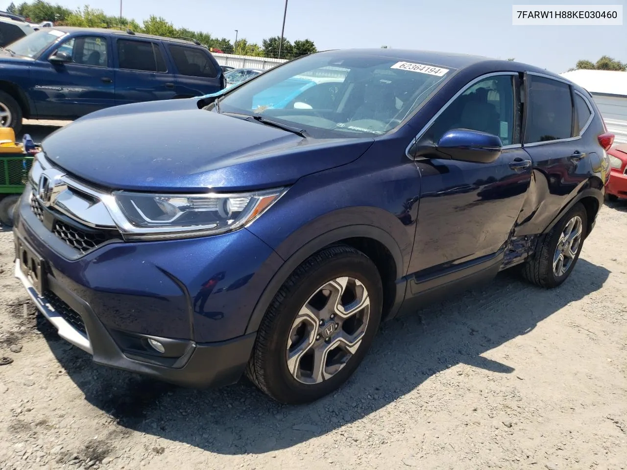 2019 Honda Cr-V Exl VIN: 7FARW1H88KE030460 Lot: 62364194