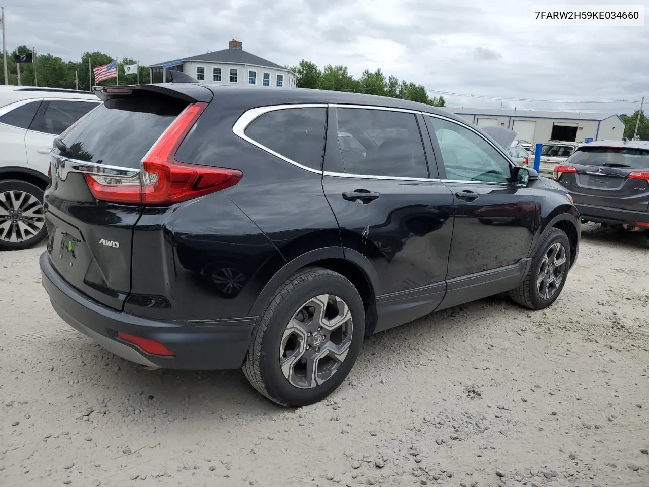 2019 Honda Cr-V Ex VIN: 7FARW2H59KE034660 Lot: 63538754