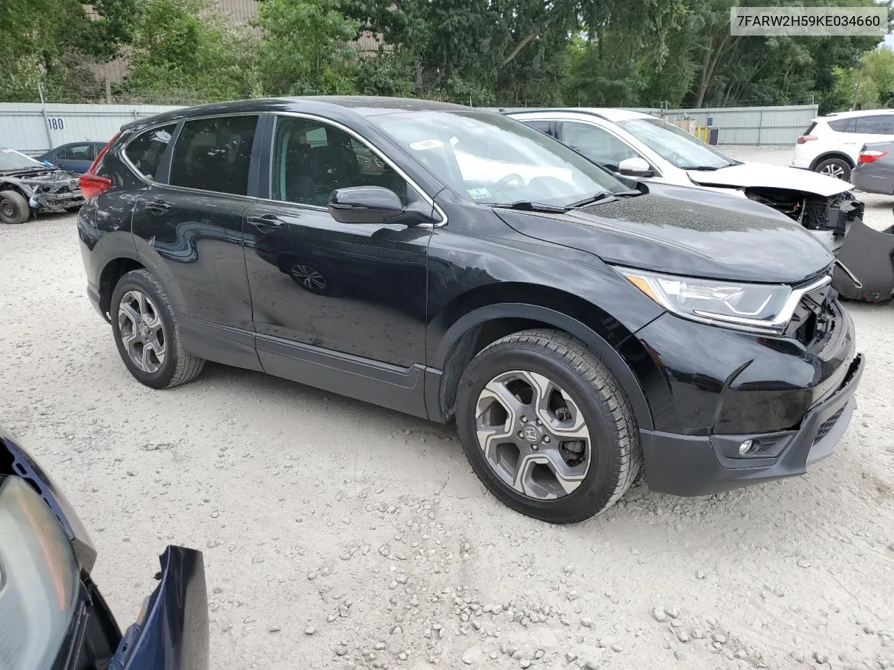 2019 Honda Cr-V Ex VIN: 7FARW2H59KE034660 Lot: 63538754