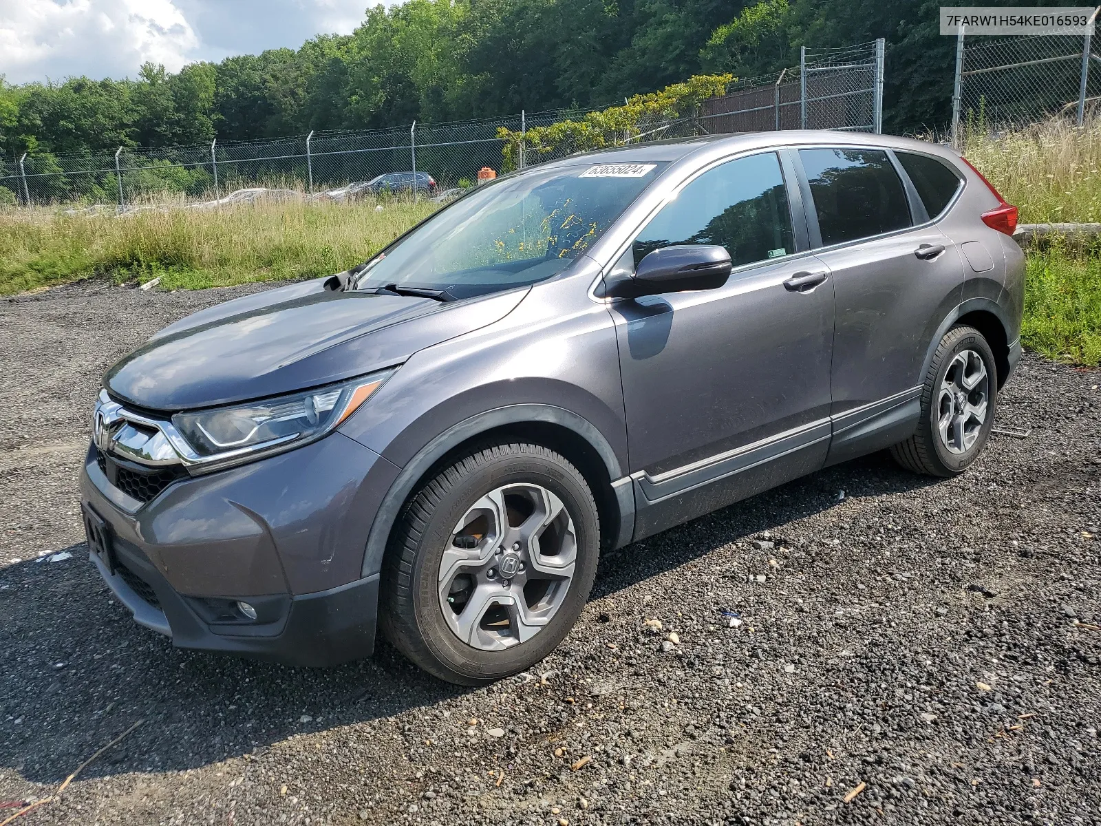 2019 Honda Cr-V Ex VIN: 7FARW1H54KE016593 Lot: 63655024