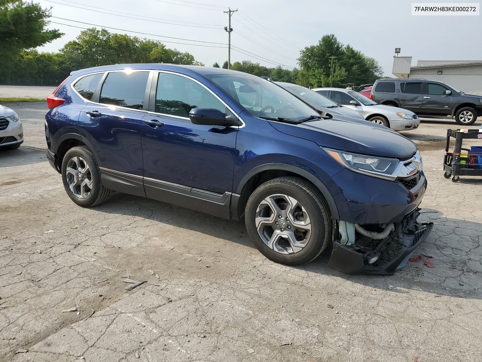 2019 Honda Cr-V Exl VIN: 7FARW2H83KE000272 Lot: 64489174