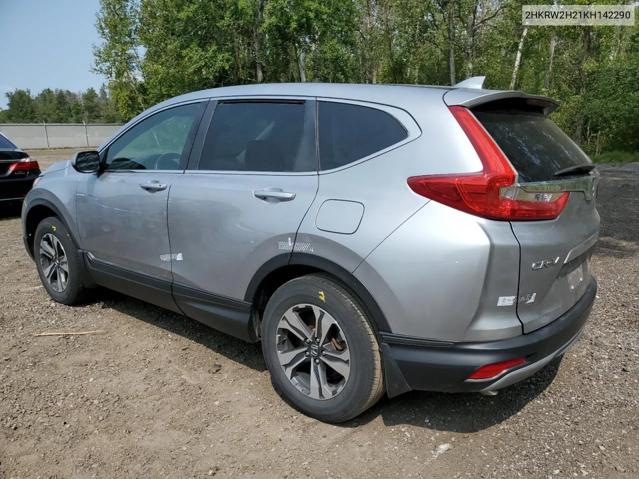 2019 Honda Cr-V Lx VIN: 2HKRW2H21KH142290 Lot: 65525164