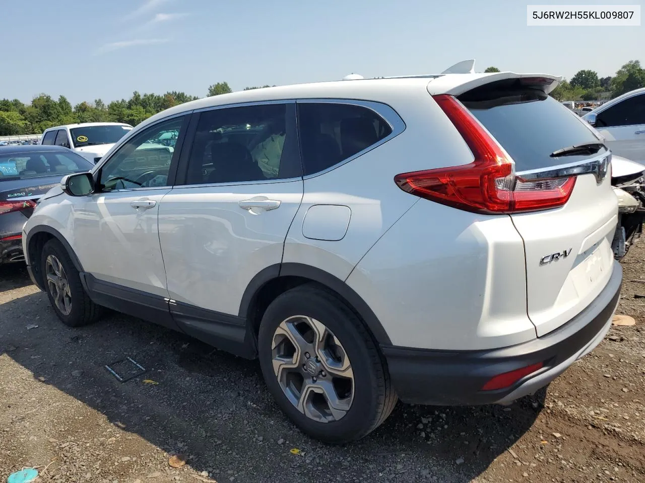 2019 Honda Cr-V Ex VIN: 5J6RW2H55KL009807 Lot: 65810824