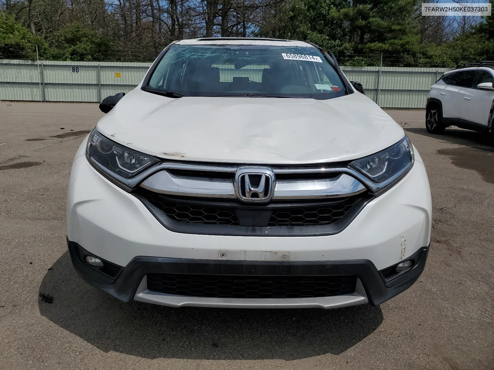 2019 Honda Cr-V Ex VIN: 7FARW2H50KE037303 Lot: 65896814