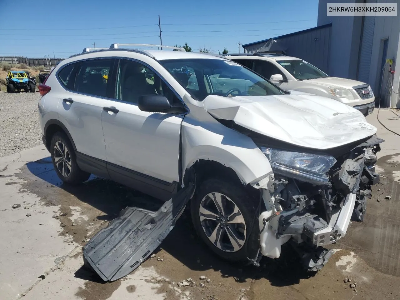 2019 Honda Cr-V Lx VIN: 2HKRW6H3XKH209064 Lot: 66208934