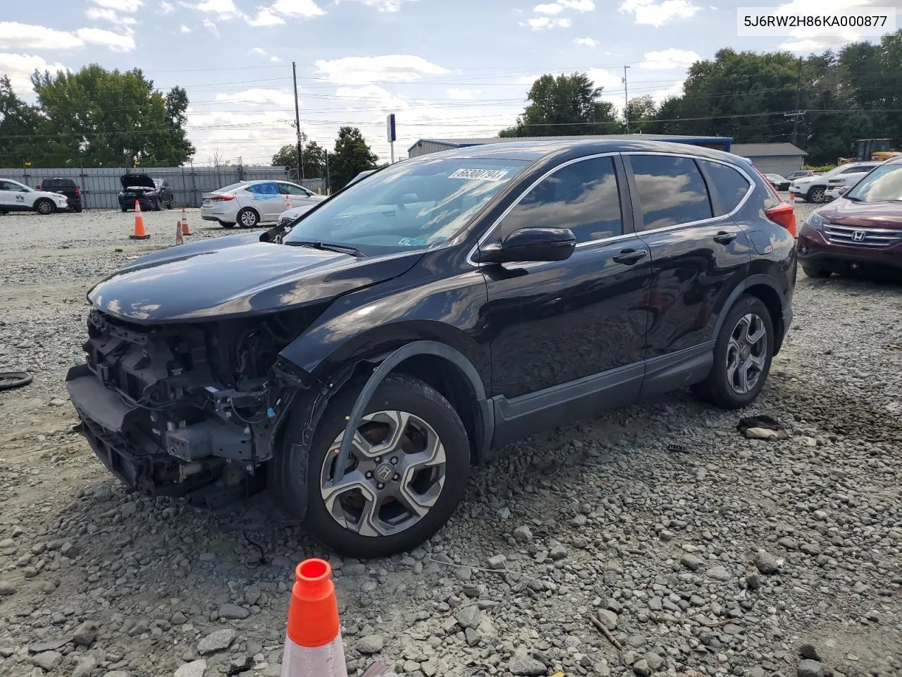 2019 Honda Cr-V Exl VIN: 5J6RW2H86KA000877 Lot: 66300794