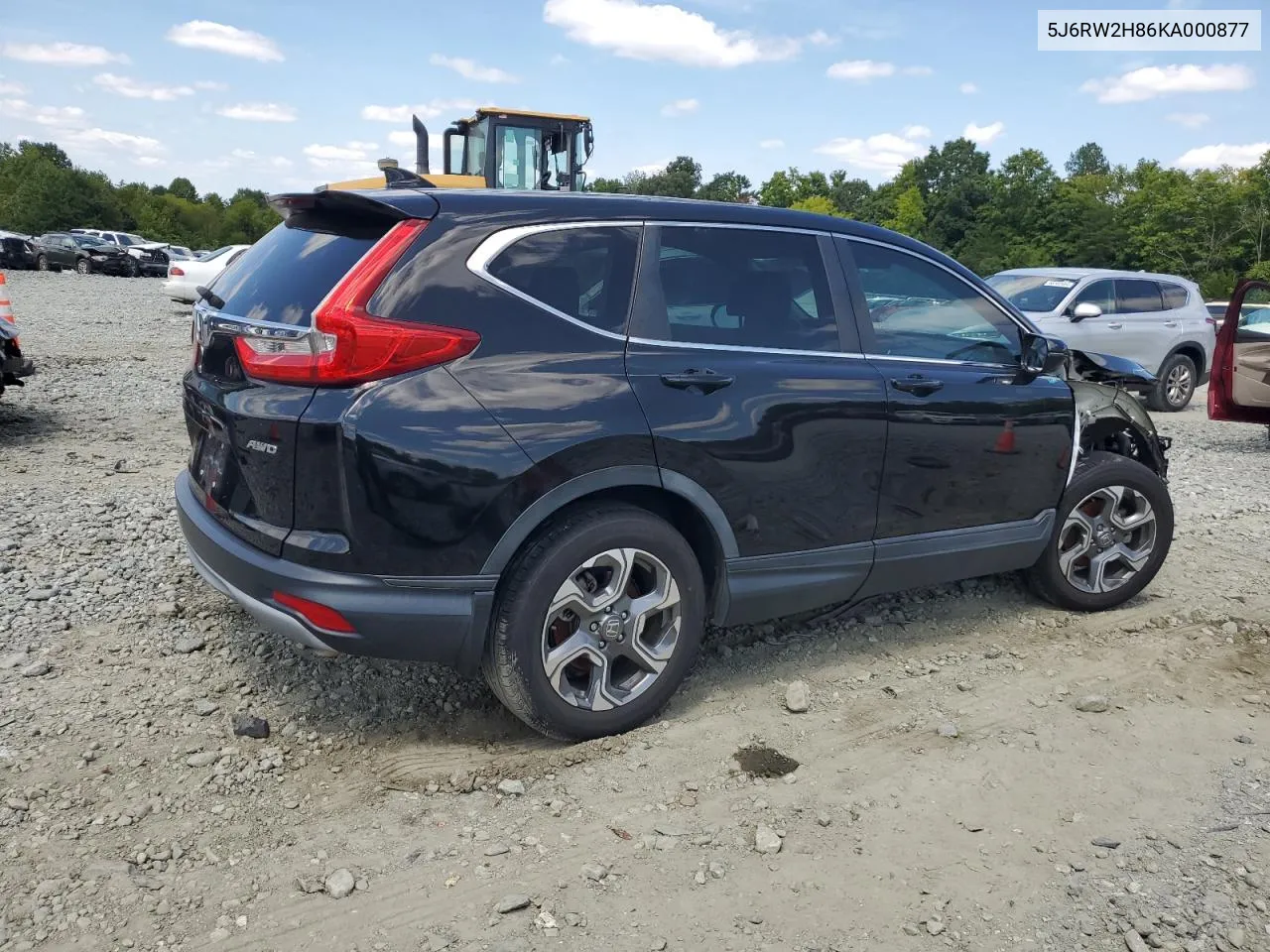 2019 Honda Cr-V Exl VIN: 5J6RW2H86KA000877 Lot: 66300794