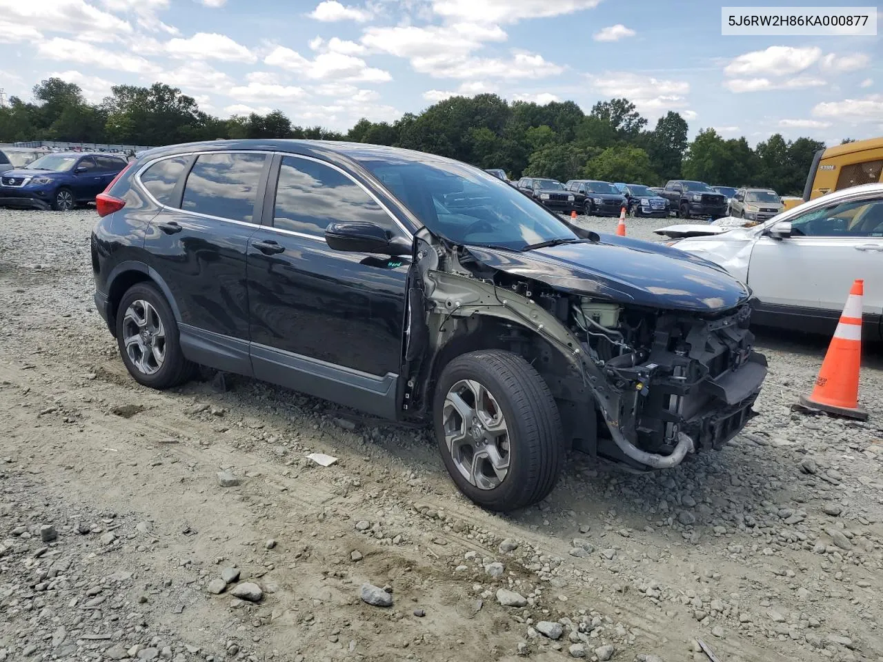 2019 Honda Cr-V Exl VIN: 5J6RW2H86KA000877 Lot: 66300794