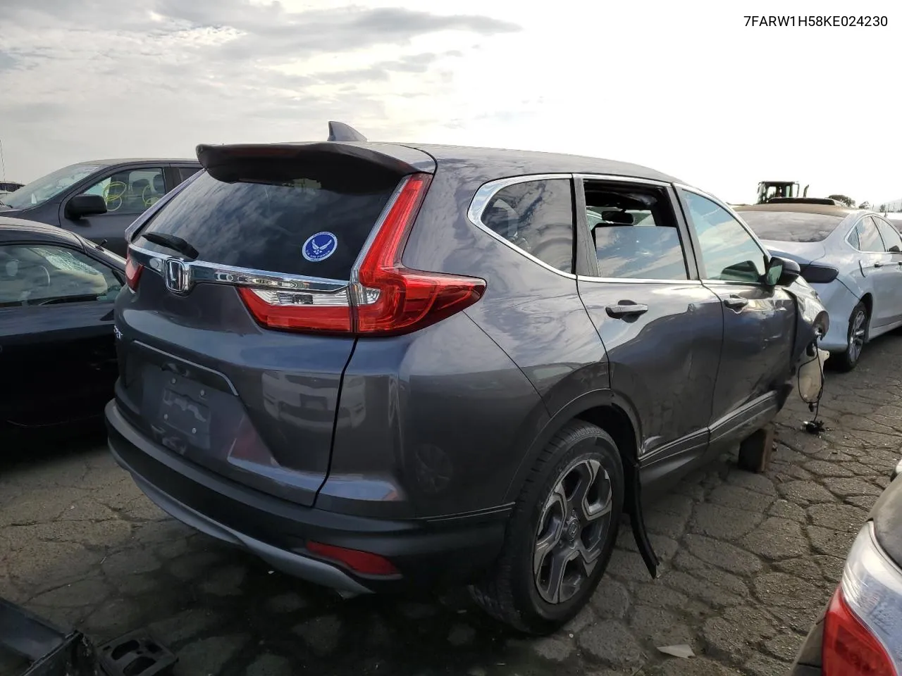 2019 Honda Cr-V Ex VIN: 7FARW1H58KE024230 Lot: 66434754