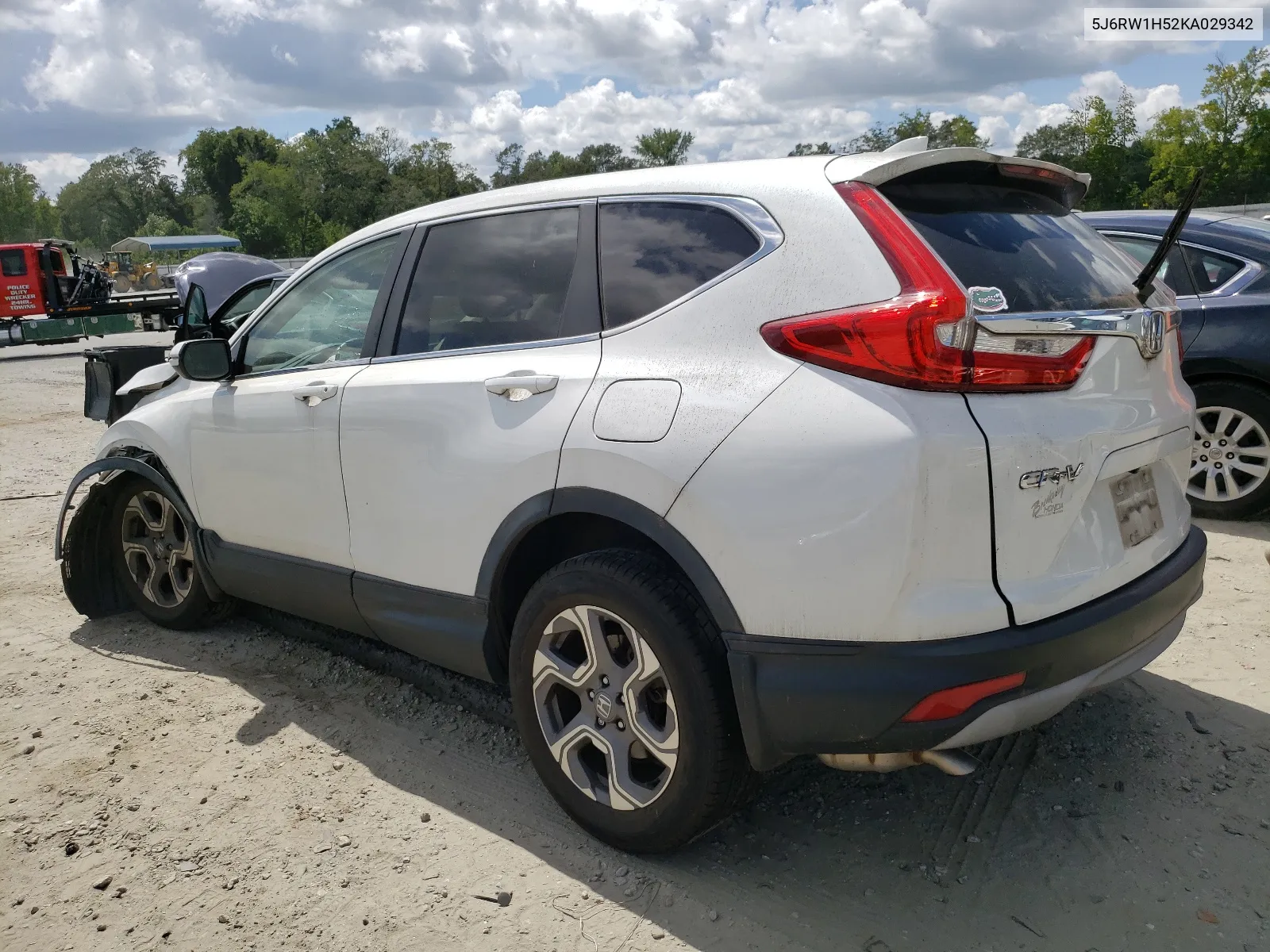 2019 Honda Cr-V Ex VIN: 5J6RW1H52KA029342 Lot: 66535254