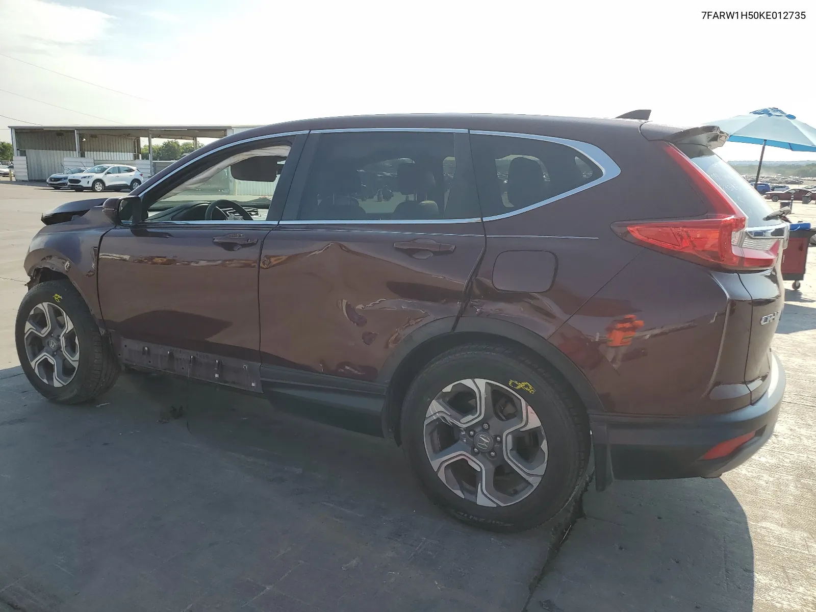 2019 Honda Cr-V Ex VIN: 7FARW1H50KE012735 Lot: 66970664