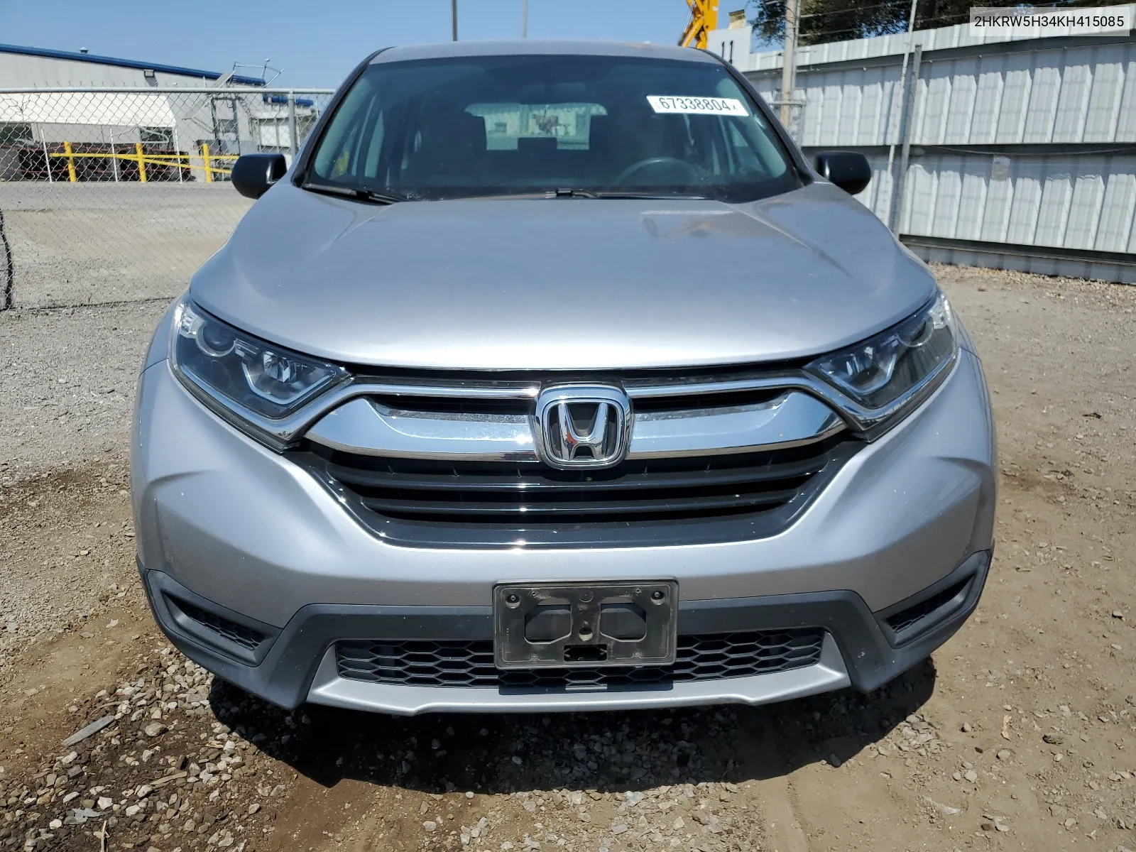 2019 Honda Cr-V Lx VIN: 2HKRW5H34KH415085 Lot: 67338804