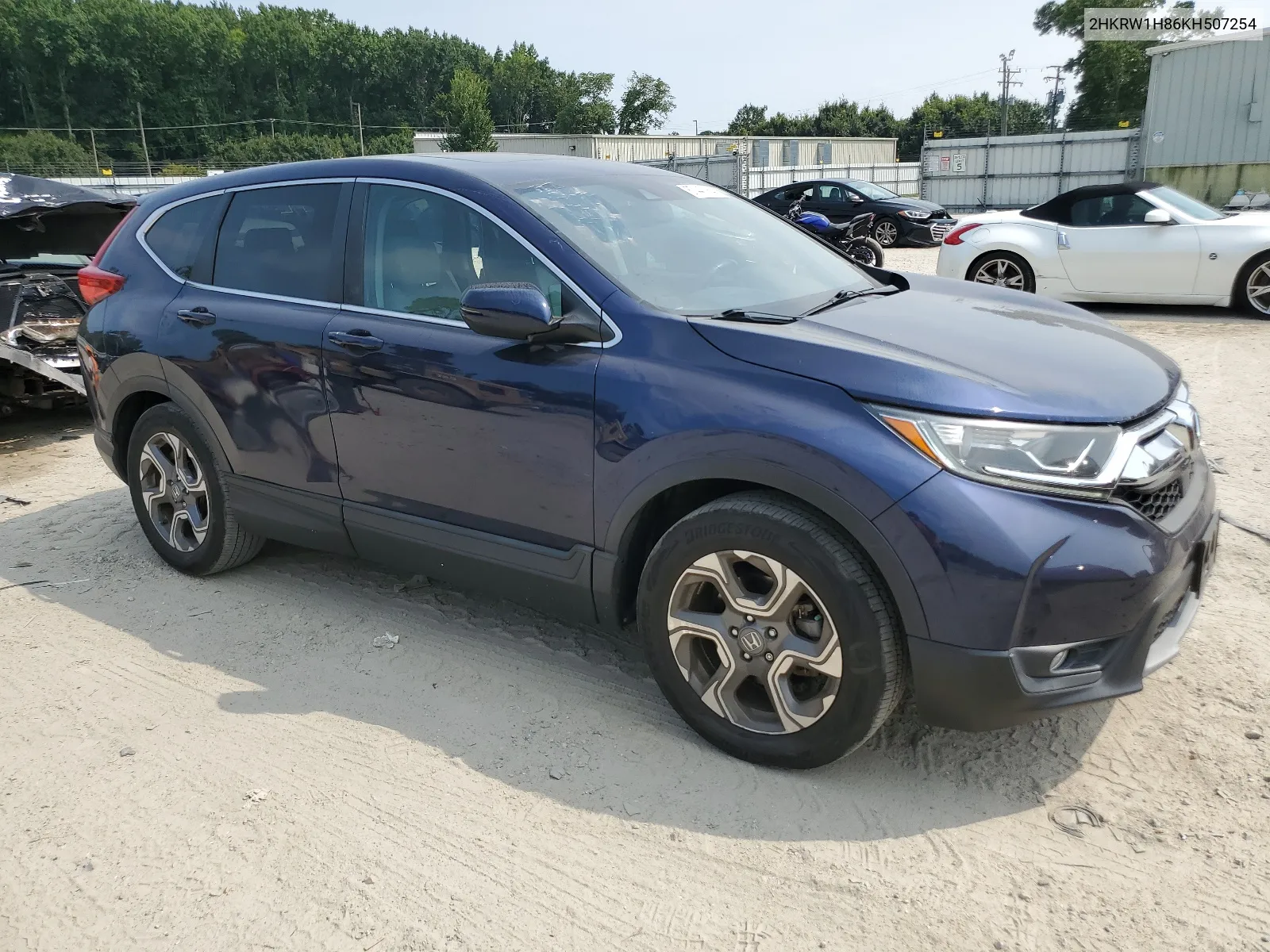 2019 Honda Cr-V Exl VIN: 2HKRW1H86KH507254 Lot: 67443164