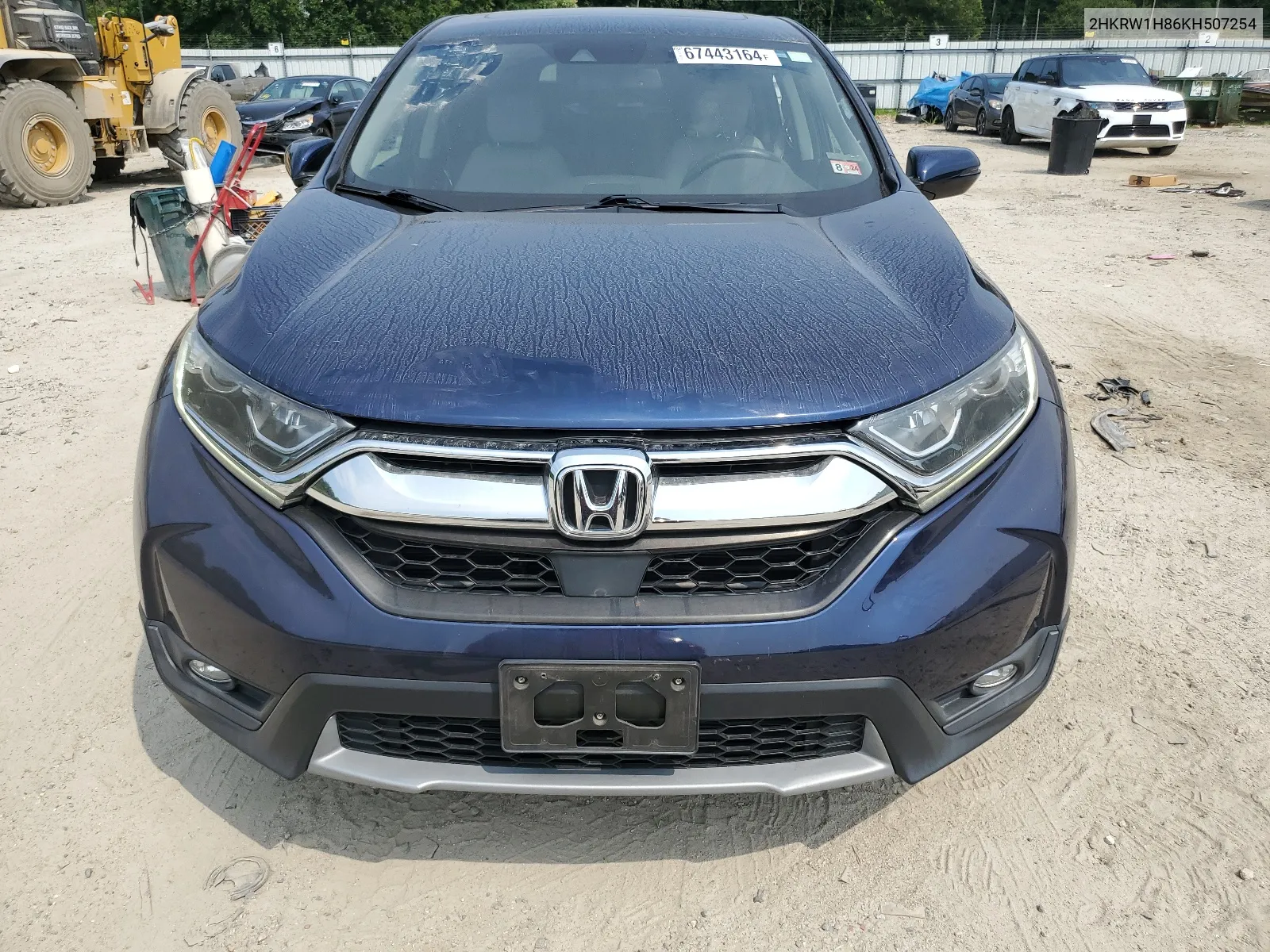 2019 Honda Cr-V Exl VIN: 2HKRW1H86KH507254 Lot: 67443164