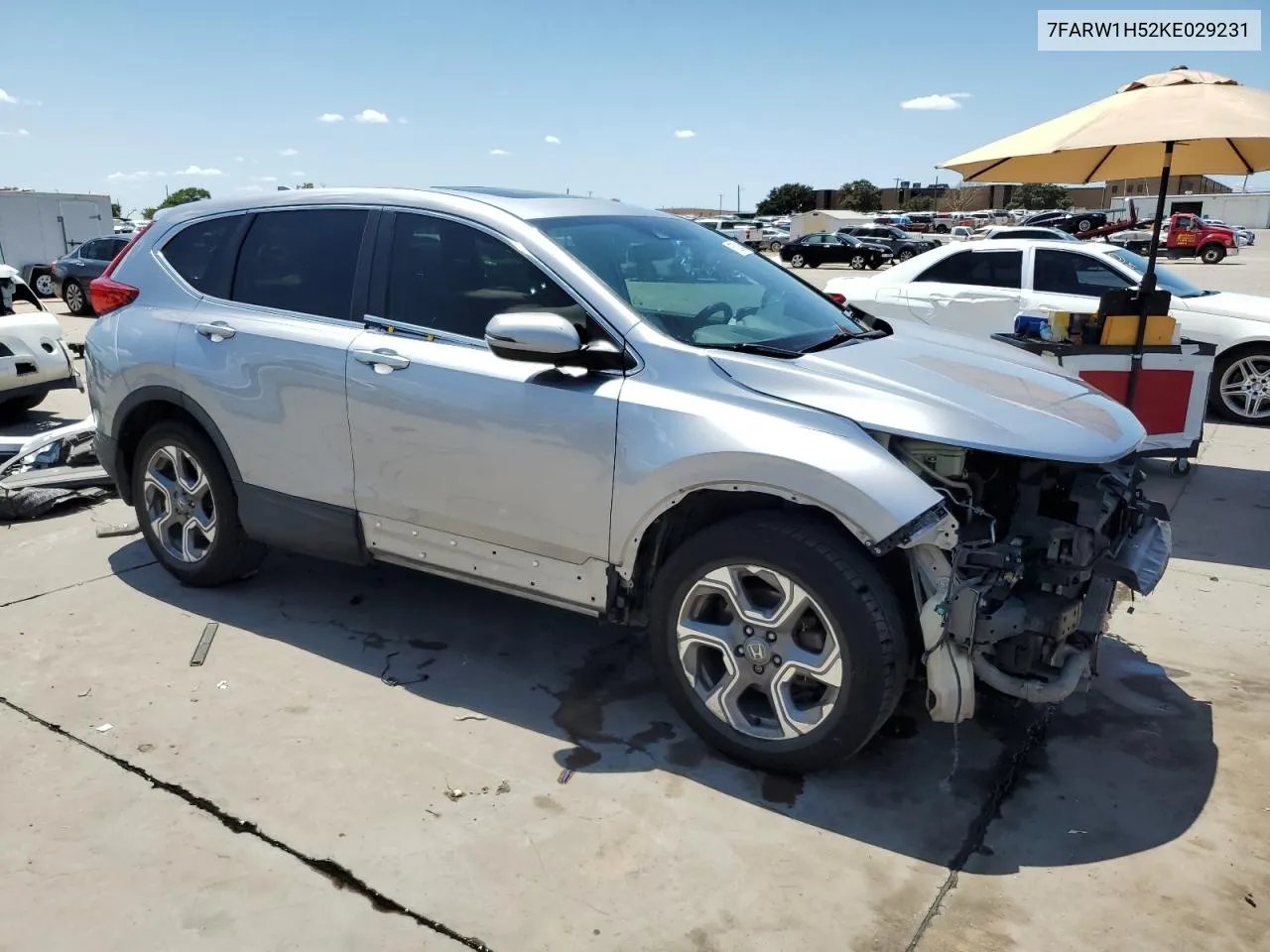 2019 Honda Cr-V Ex VIN: 7FARW1H52KE029231 Lot: 67524604