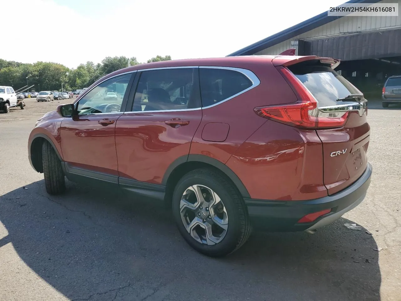 2019 Honda Cr-V Ex VIN: 2HKRW2H54KH616081 Lot: 67670984